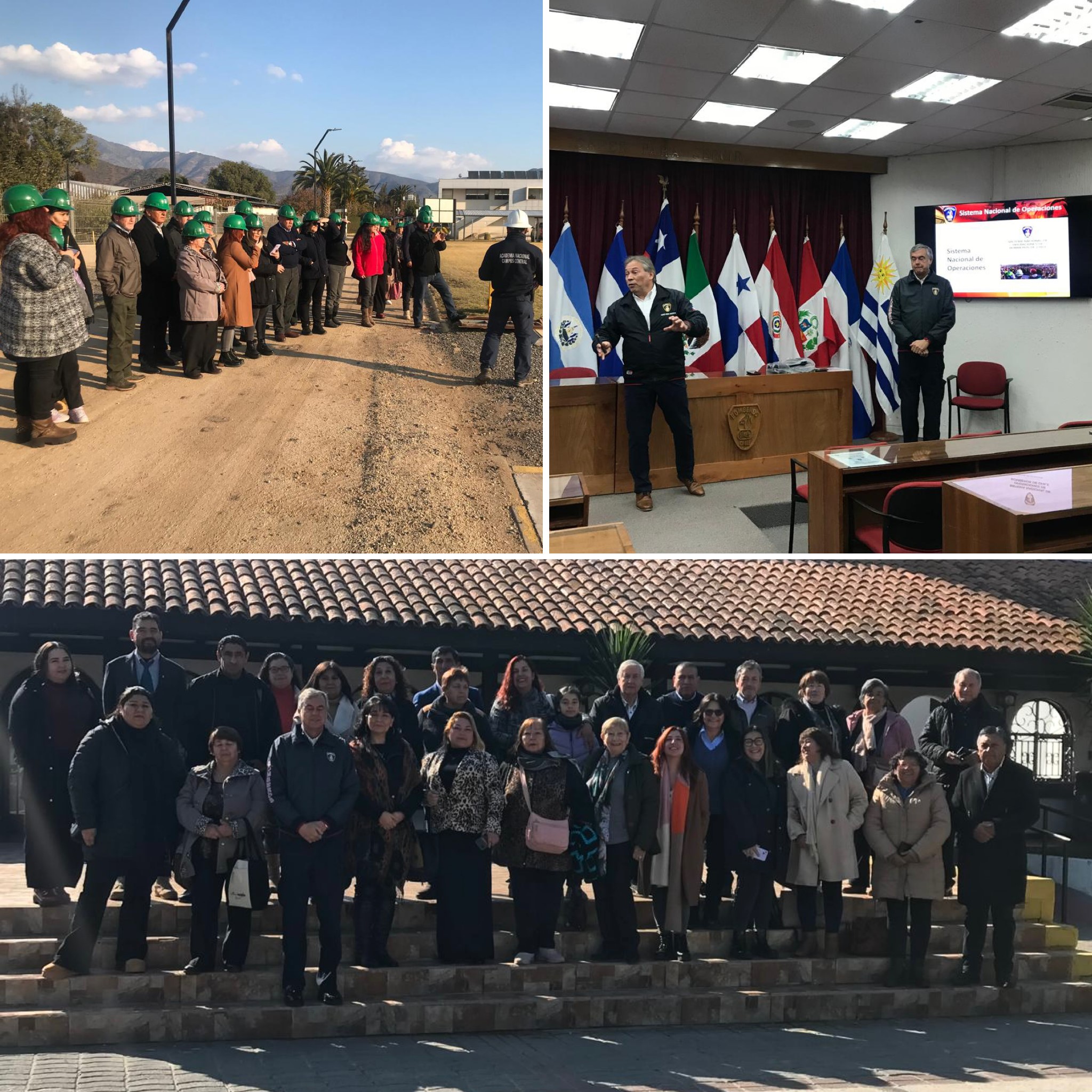 Visita al Campus Central de la Academia Nacional de Bomberos de Chile