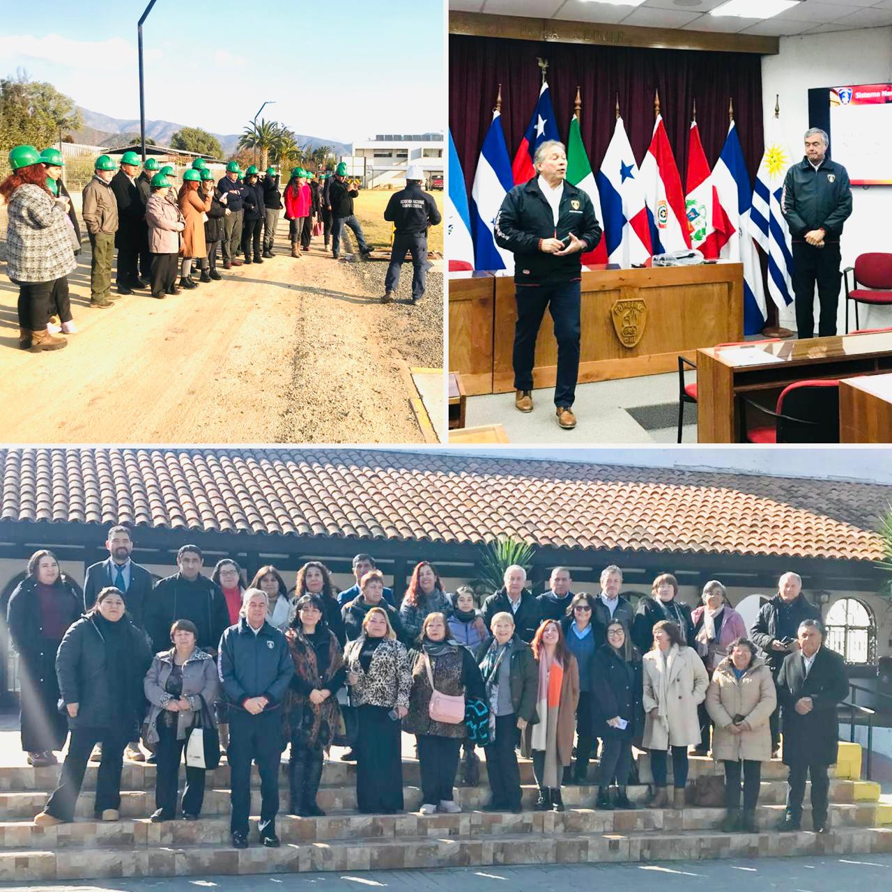 Visita al Campus Central de la Academia Nacional de Bomberos de Chile
