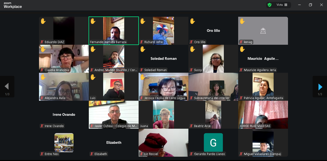 Presentación de Candidaturas en el proceso de elecciones COSOC 2025-2028